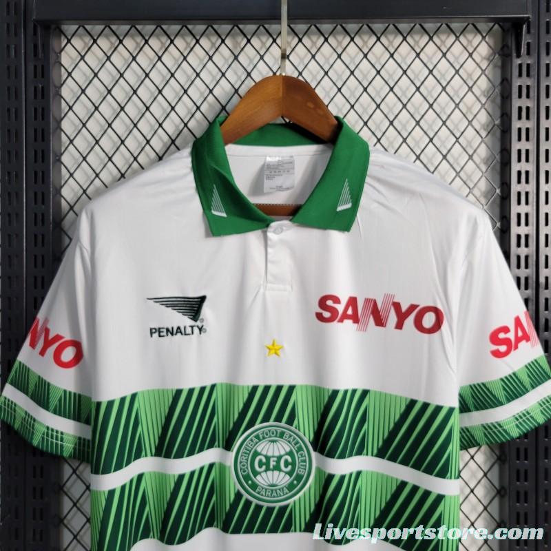 Retro 97-98 Brazil Team Coritiba Home Jersey