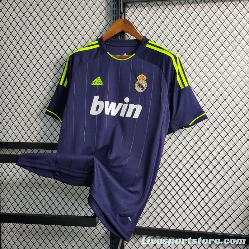 Retro 2012-13 Real Madrid Away Black Jersey