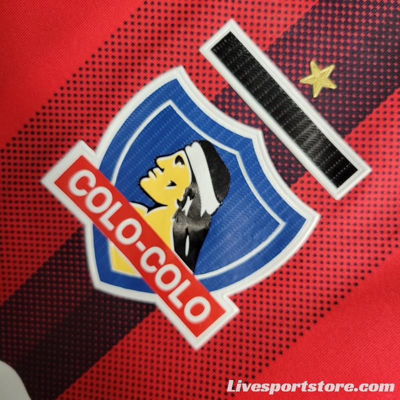 23-24 COLO COLO AWAY Red Jersey