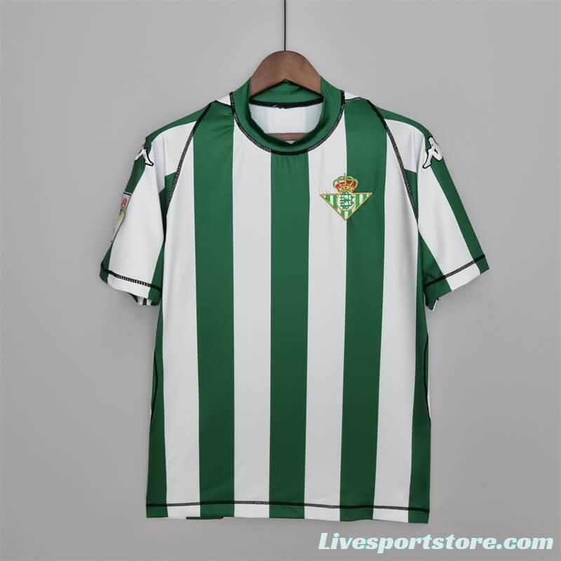 Retro 03/04 Real Betis Home Jersey