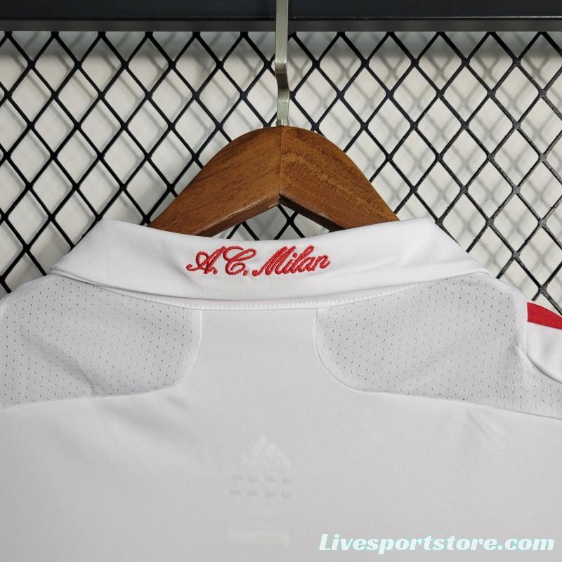 Retro 2007-08 AC Milan Away Soccer Jersey