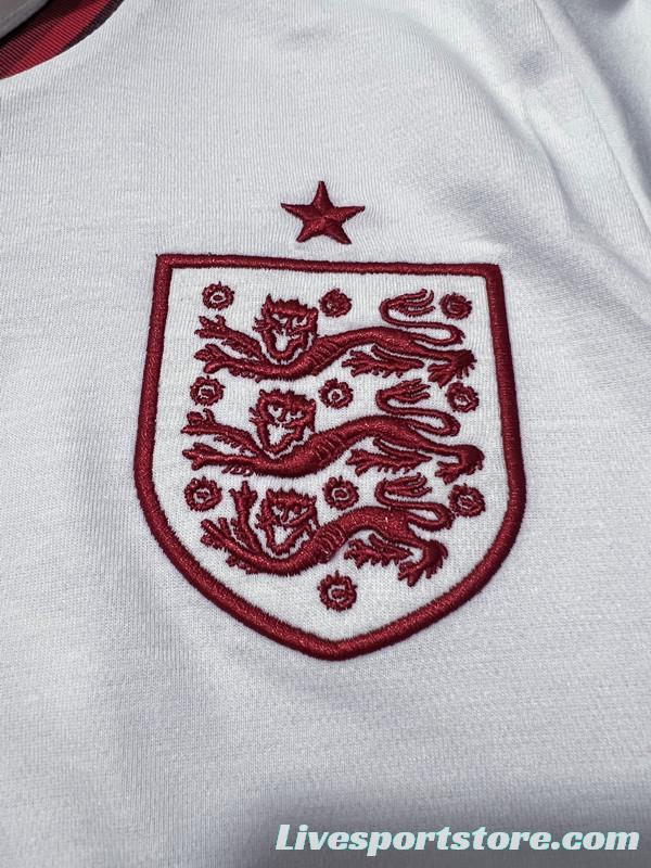 Retro 2012 England Home Soccer Jersey