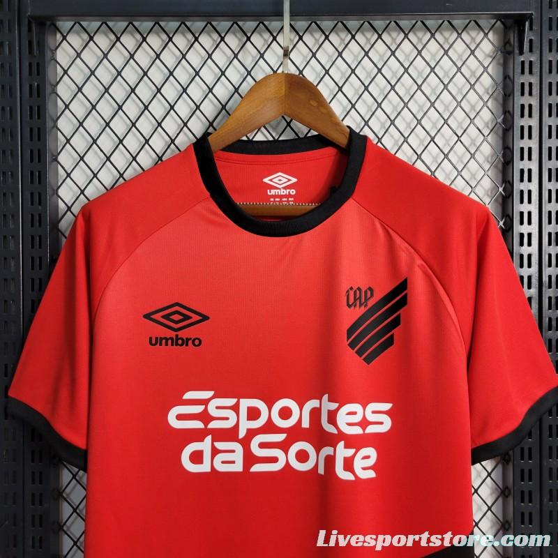 23-24 Athletico Paranaense Home Jersey