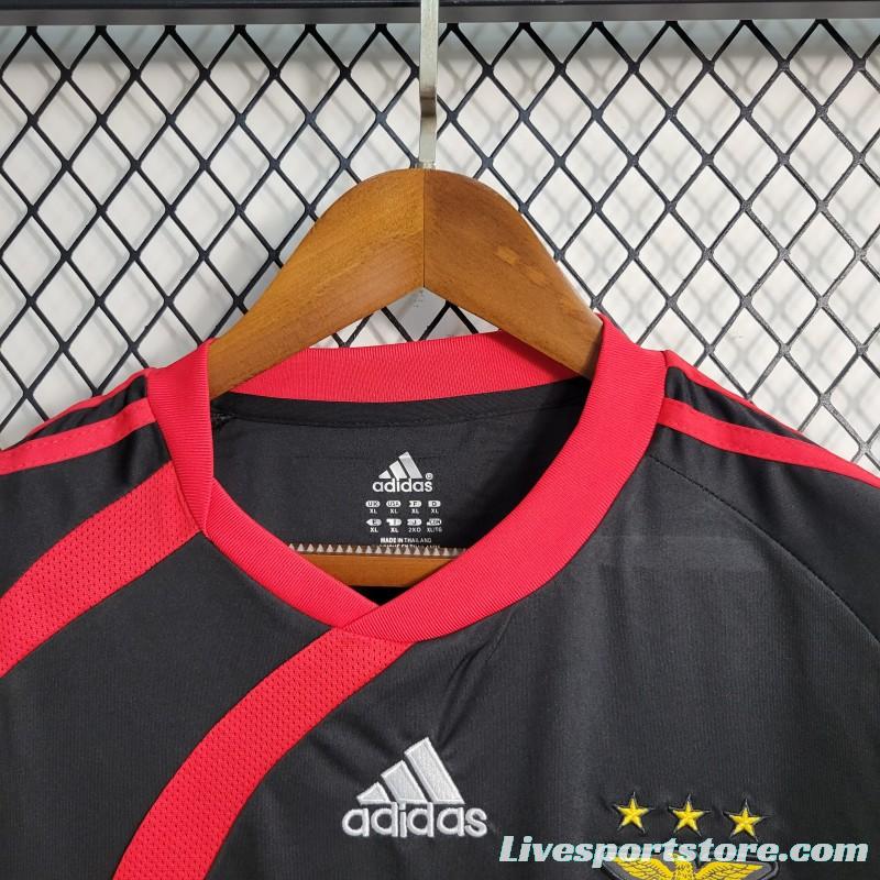 Retro 09-10 Benfica Away Black Jersey