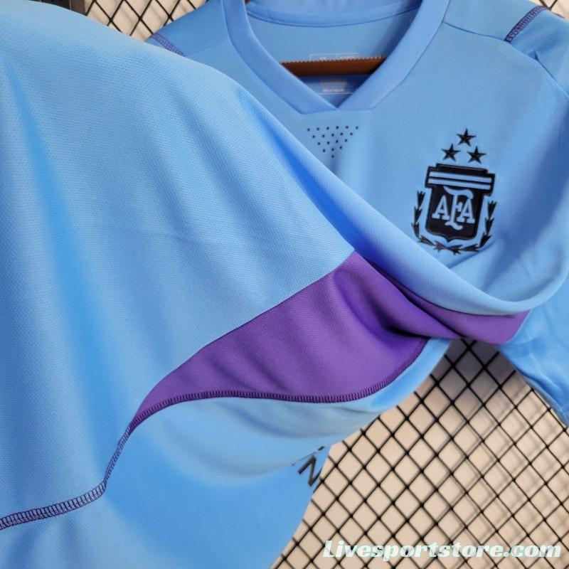 23-24 Argentina Blue Training Jersey