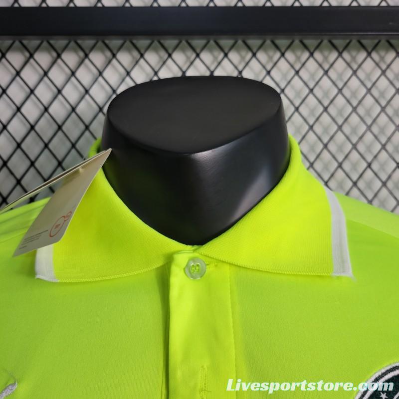 23-24 POLO Palmeiras Fluorescent Green Jersey