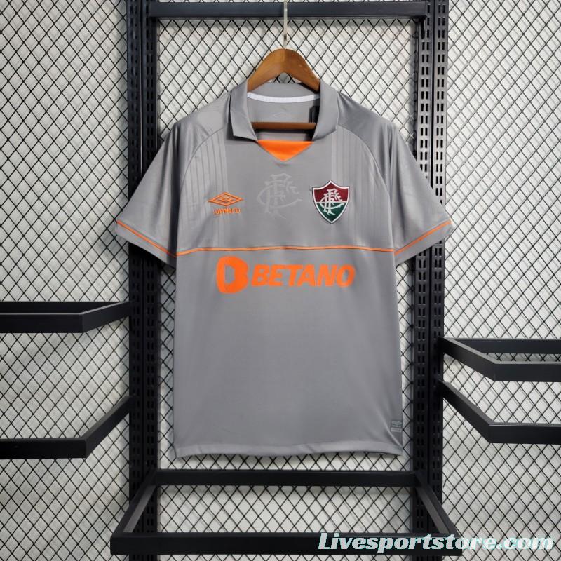 23-24 Fluminense Grey Goalkeeper Jersey