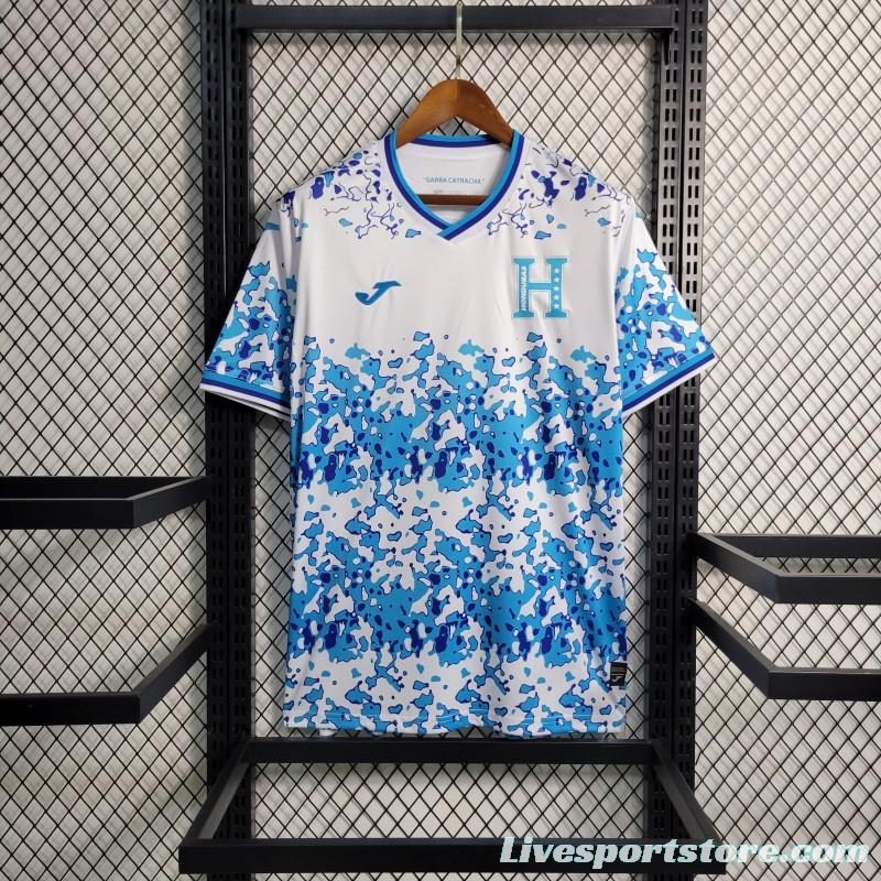 2023 Honduras Away White Jersey