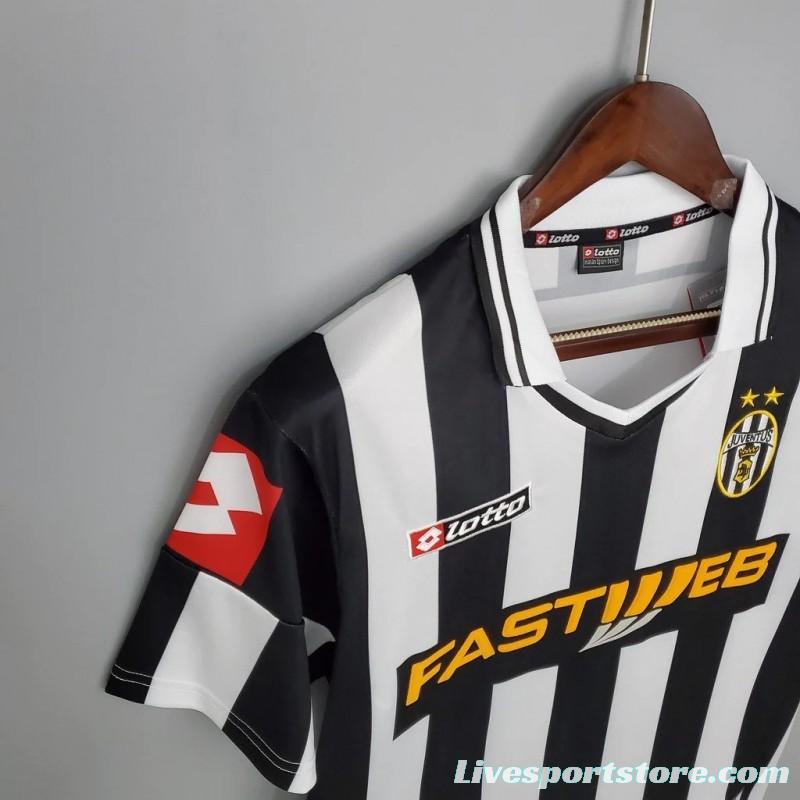 Retro 01/02 Juventus Home Jersey