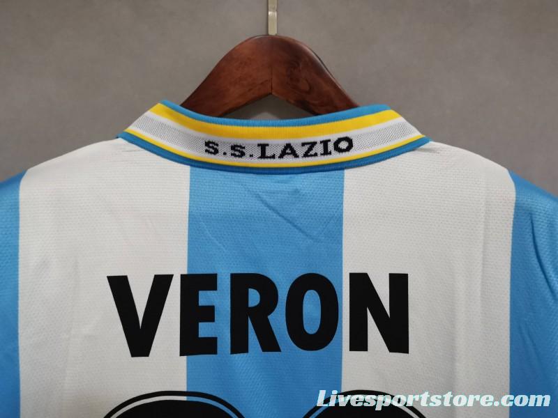 Retro 99-00 Lazio Home Jersey