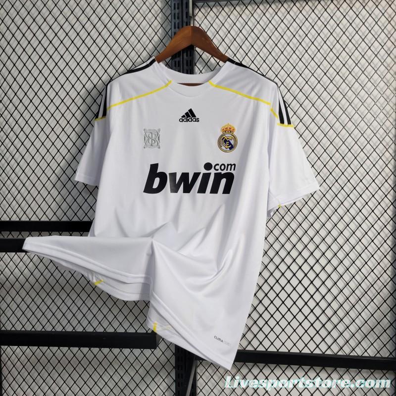 Retro 09/10 Real Madrid Home Jersey