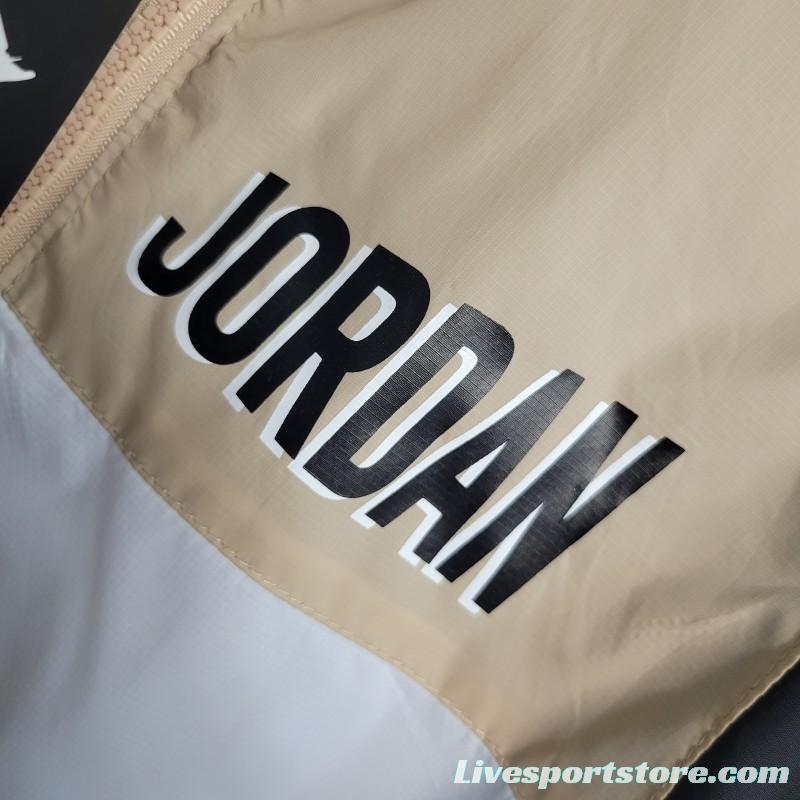 2023 Jordan Beige White Windbreaker