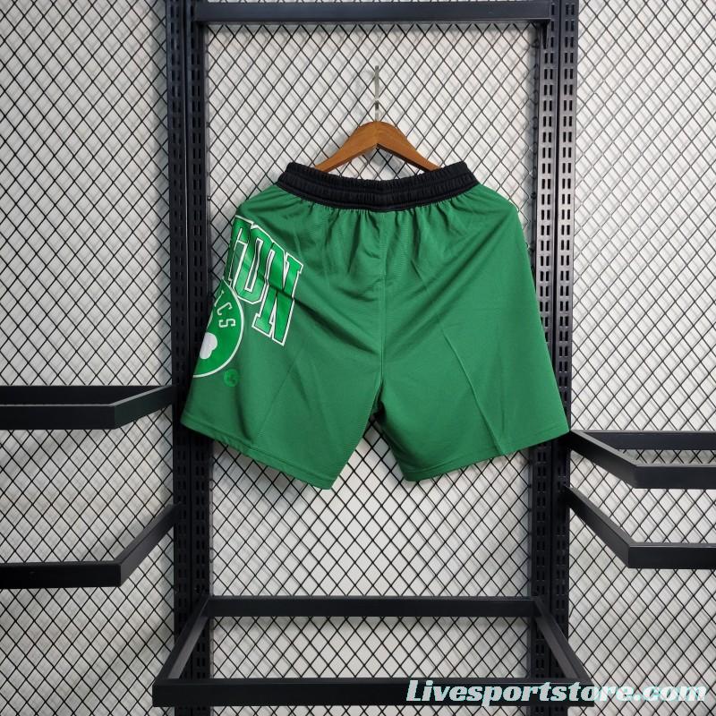 23 24 NBA Boston Celtics Green Shorts