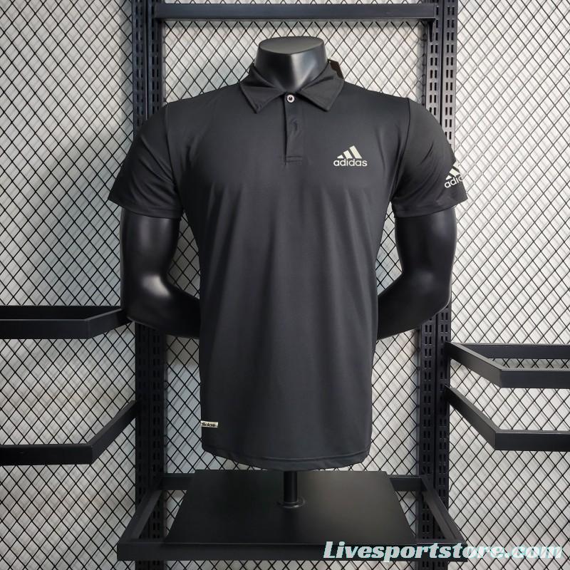 2023 Adidas POLO Black Shirt  L-XXL