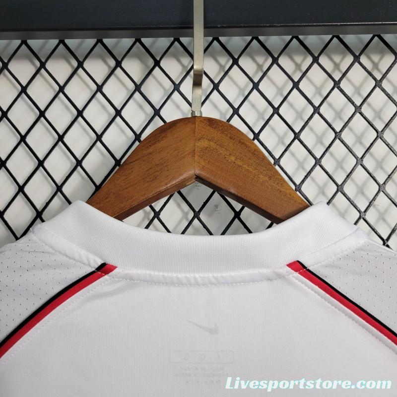 Retro 01/02 Flamengo Away White Jersey