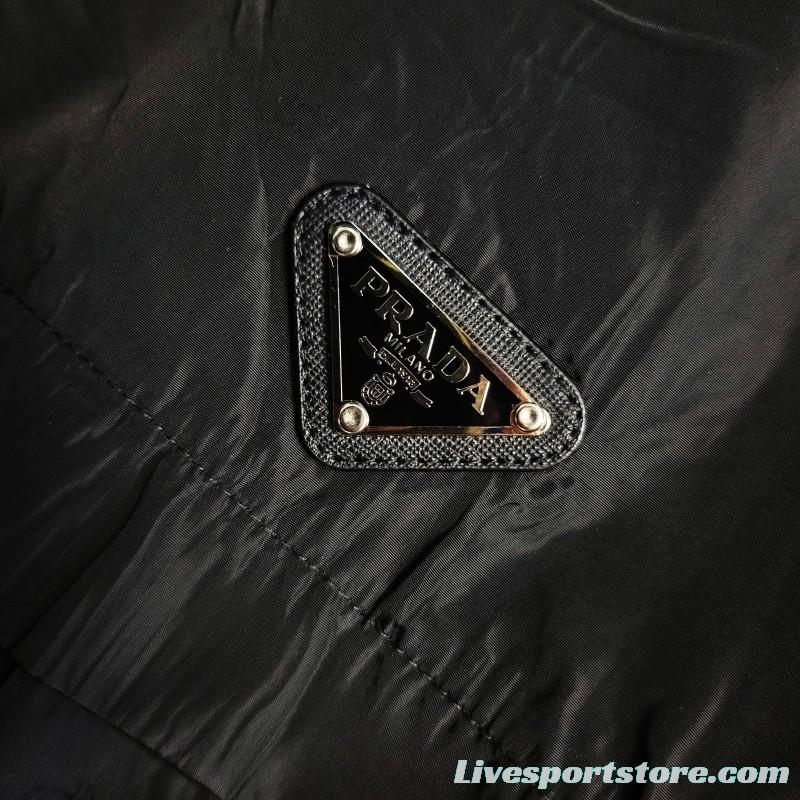 2023 PRADA Black Windbreaker