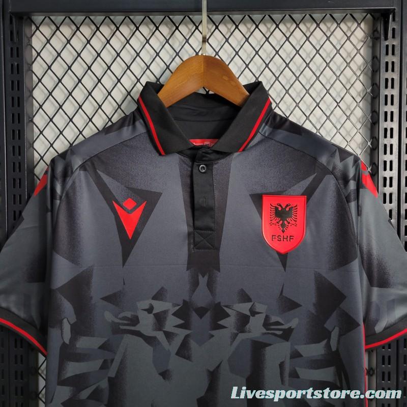 2023 Albania Third Black Jersey