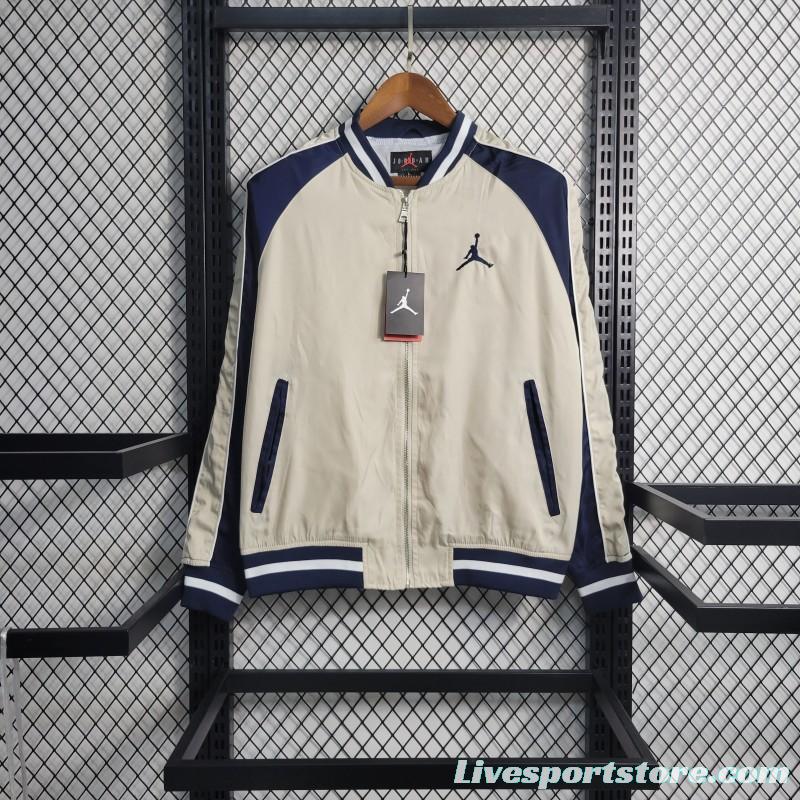 2023 Jordan Beige Zipper Jacket