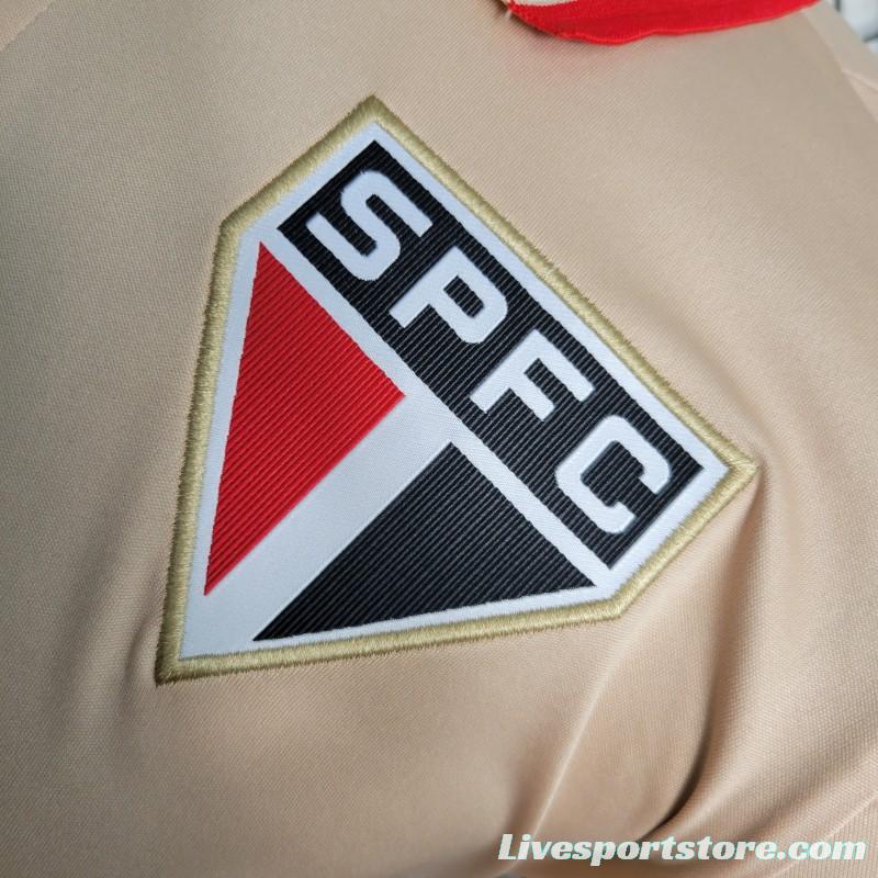 23-24 Sao Paulo Beige POLO Jersey