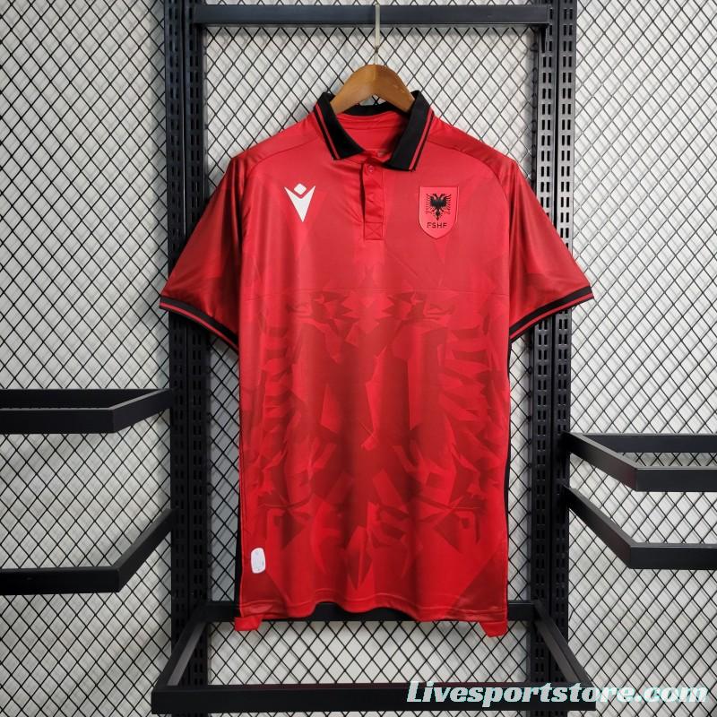 2023 Albania Home Jersey