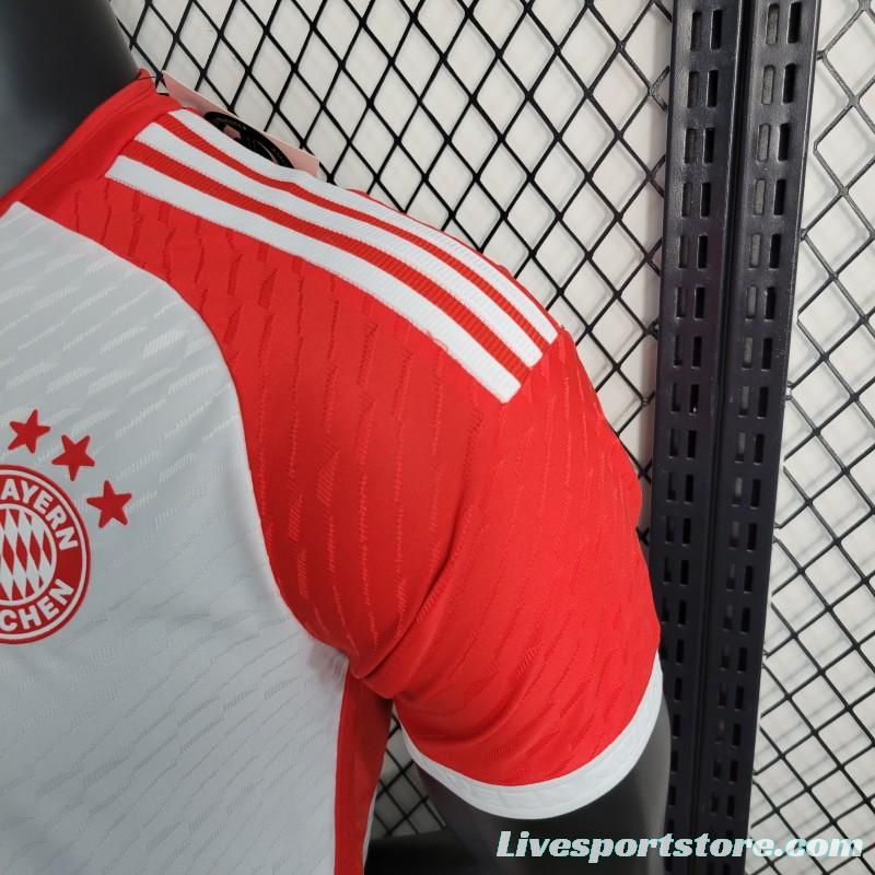 Player Version 23-24 Bayern Munich Home Jersey