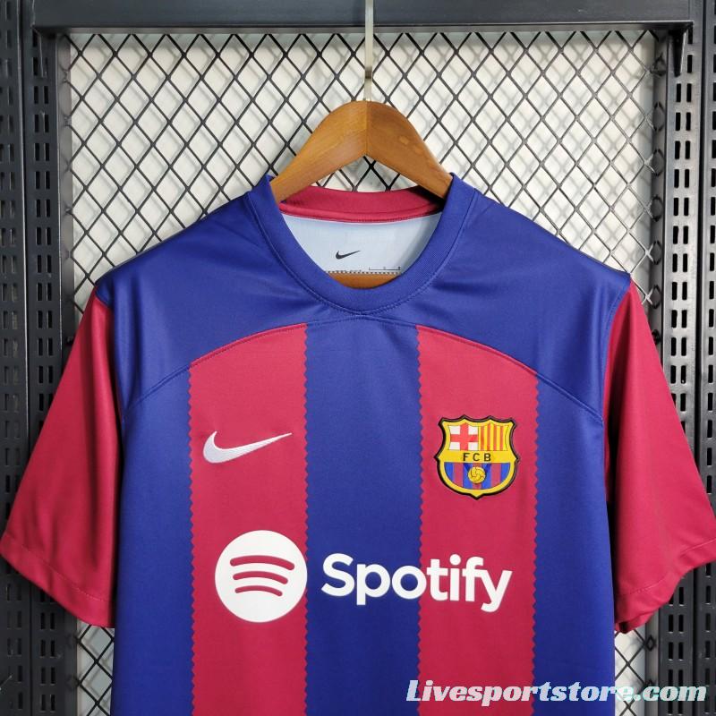 23-24 Barcelona Home Jersey