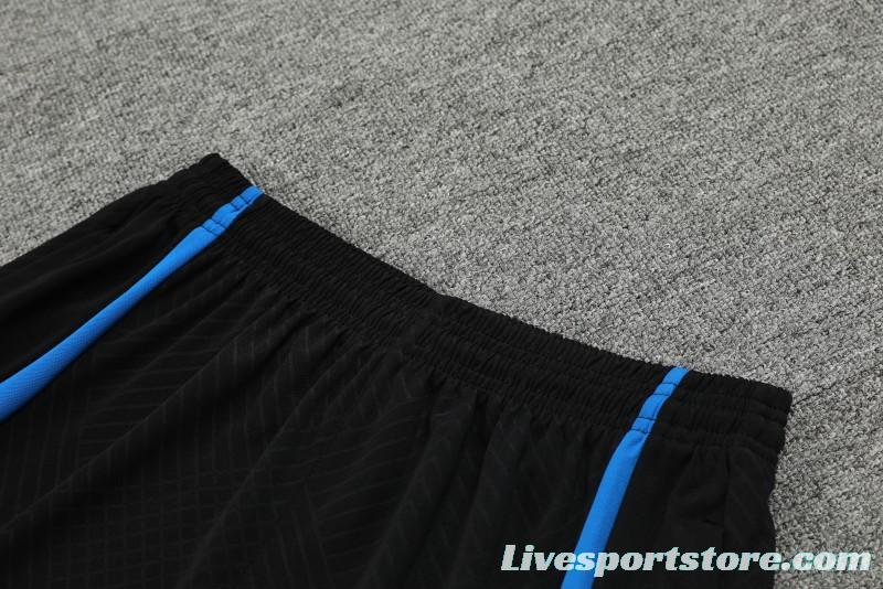 23-24  Barcelona Grey Black Short Sleeve Jersey+Shorts