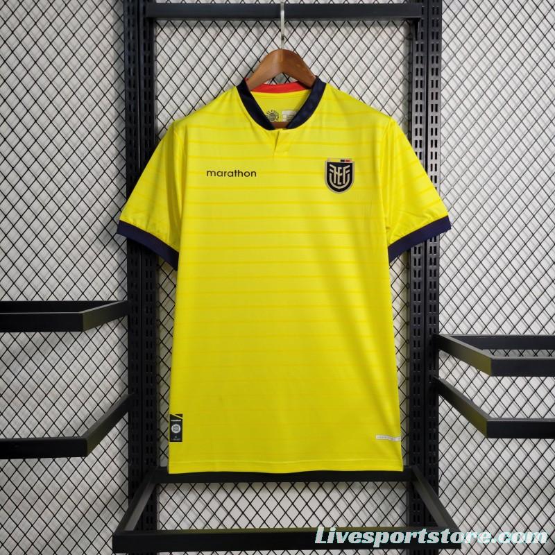 2023  Ecuador Home Jersey