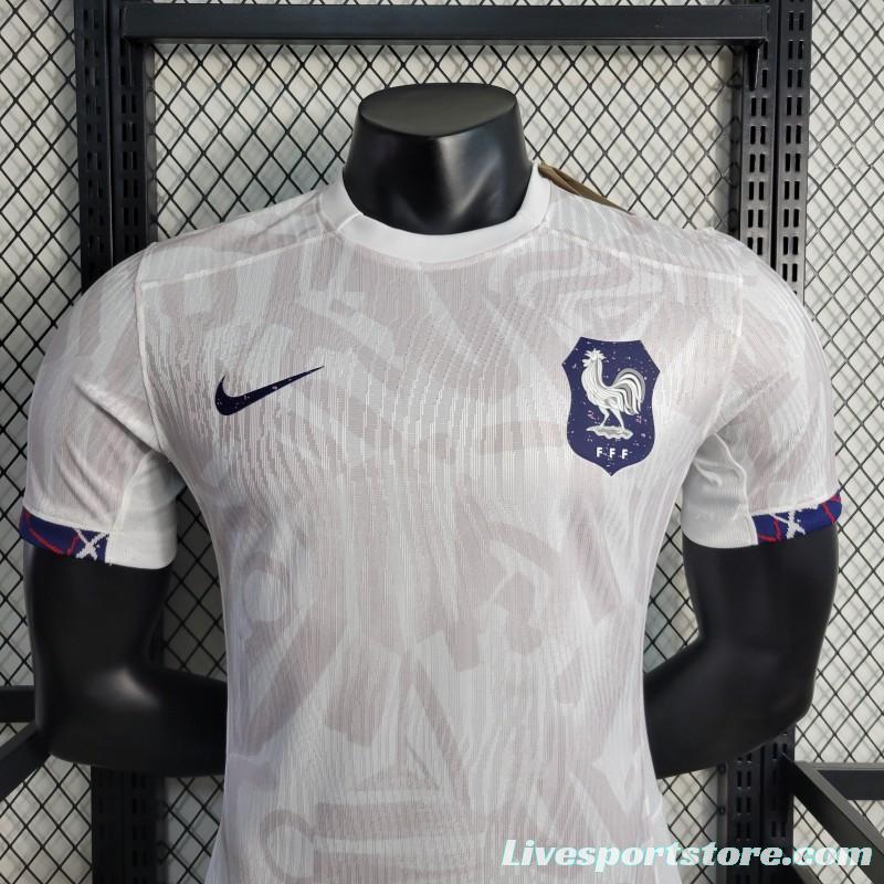 Player Version 23-24 France Away Jersey