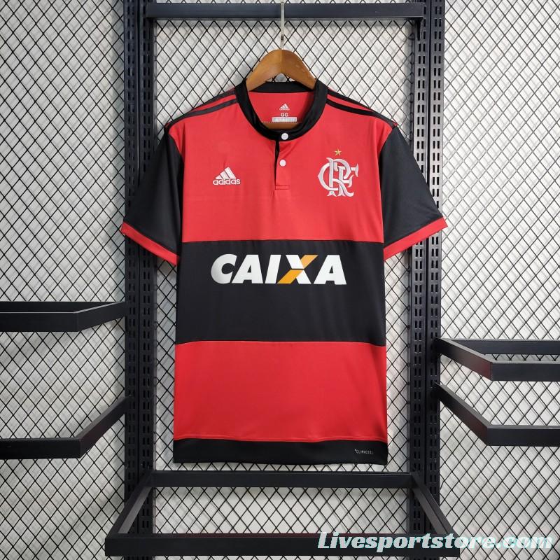 Retro 17-18 Flamengo Home Jersey