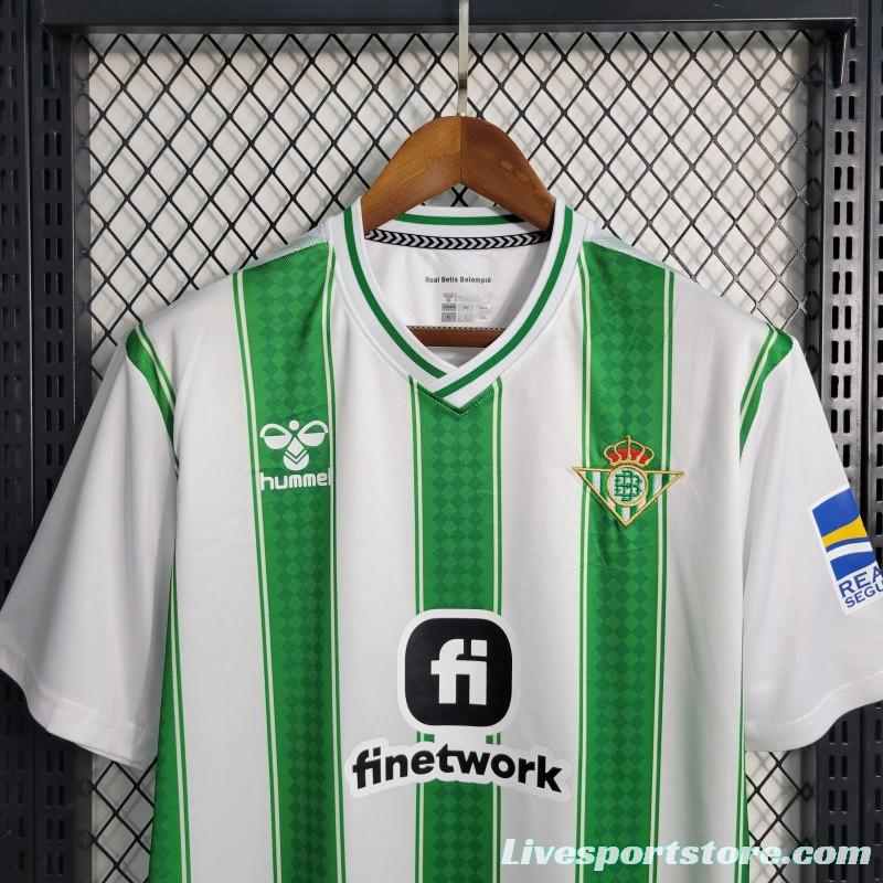 23-24 Real Betis Home Jersey