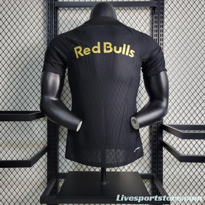 Player Version 23-24 Salzburg Red Bull Black Championship Special Edition Jersey