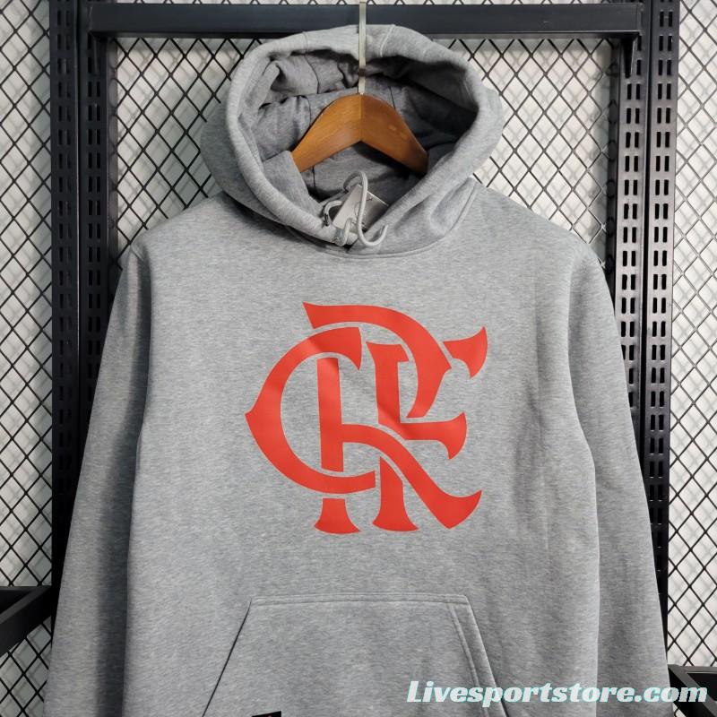 23-24 Flamengo Grey Hoodie