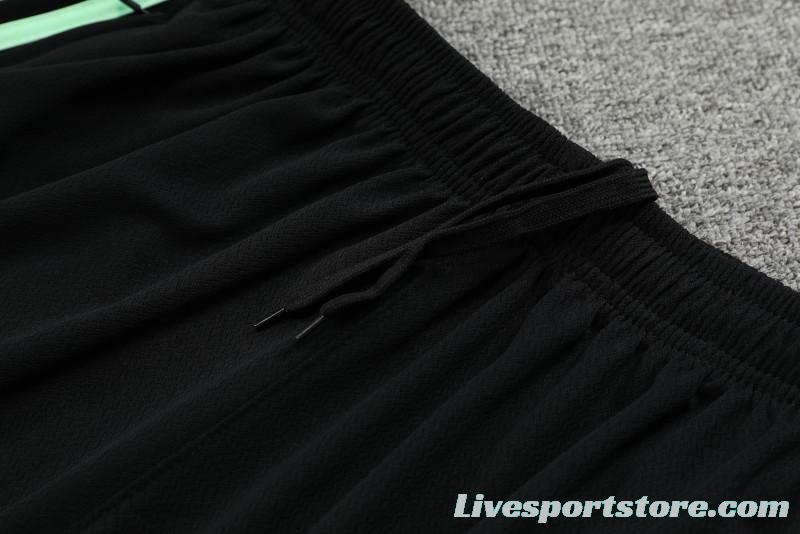 23 24 Real Madrid Green Short Sleeve+Shorts