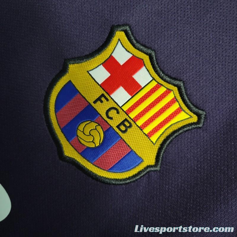 Retro 16-17 Barcelona Away Purple Jersey