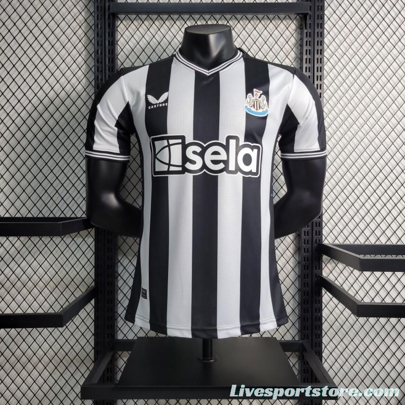 Player Version 23-24 Newcastle United Home Jersey