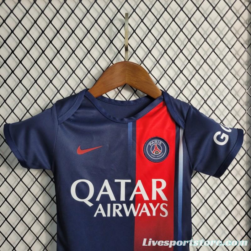 23-24 Baby PSG Home Jersey