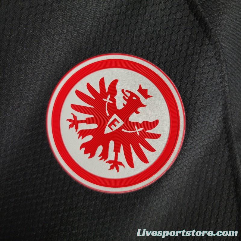 23/24 Eintracht Frankfurt Away Black Jersey