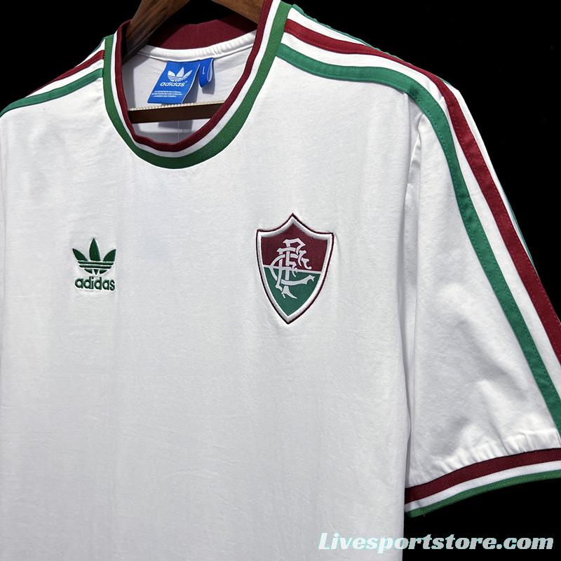 Retro 14/15 Flumimense Adidas Originals White Jersey