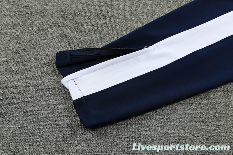 23/24 Puma Blue White Full Zipper Jacket+Pants