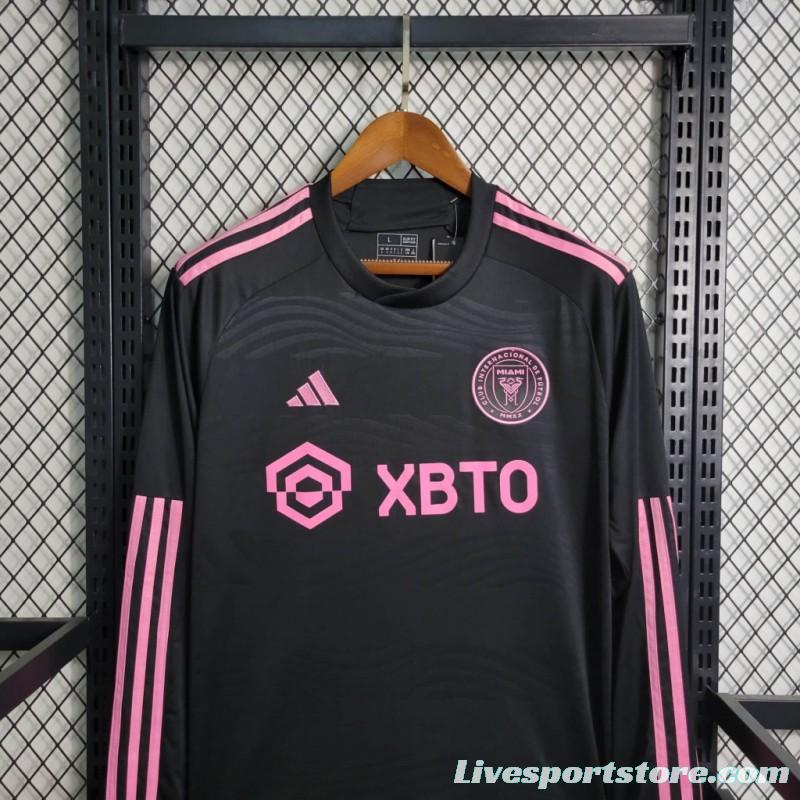 23-24 Inter Miami Away Long Sleeve Jersey