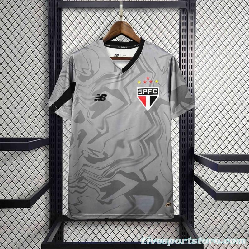 24/25 Sao Paulo Goalkeeper Grey Jersey