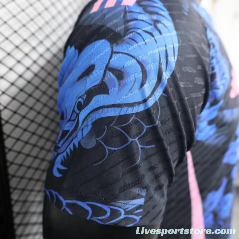 Player Version 2024 Japan Black/Blue Dragon Concept Jersey