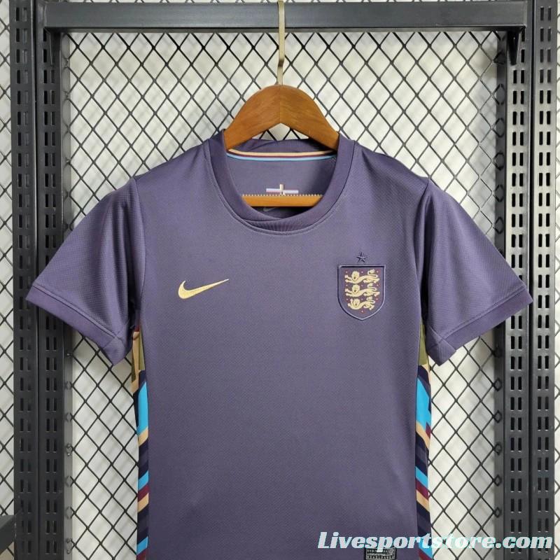 2024 Kids England Away Jersey