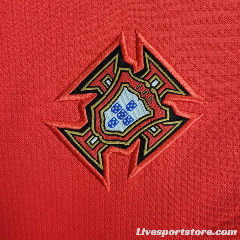 2024 Kids Portugal Home Jersey