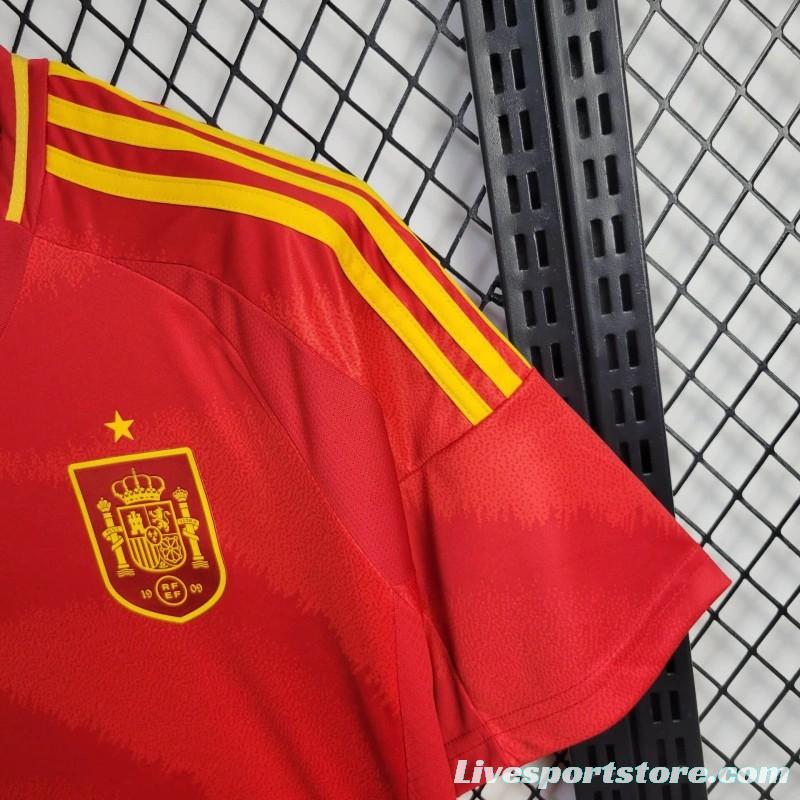 2024 Spain Home Jersey