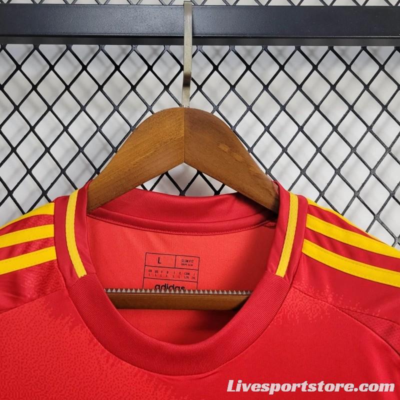 2024 Spain Home Jersey