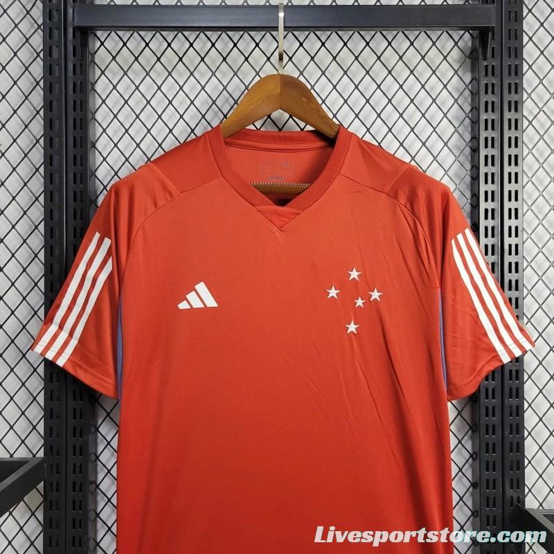 24/25 Cruzeiro Red Training Jersey