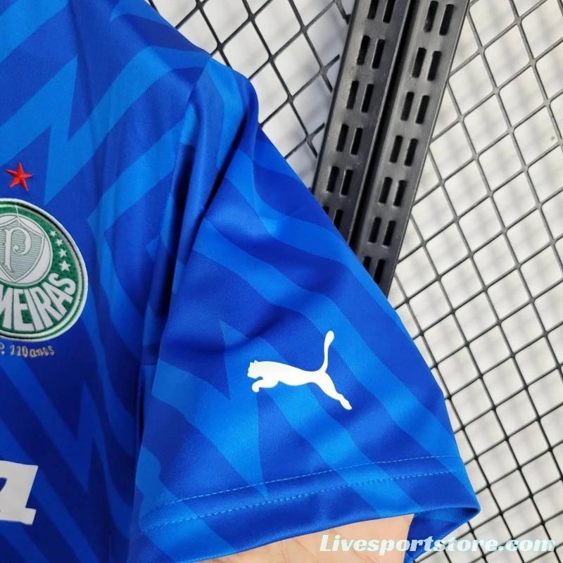 24/25 Palmeiras Goalkeeper Blue Jersey