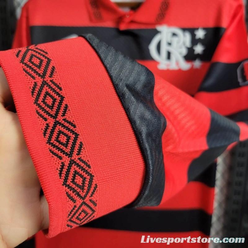 Retro 94/95 Flamengo Home Long Sleeve Jersey